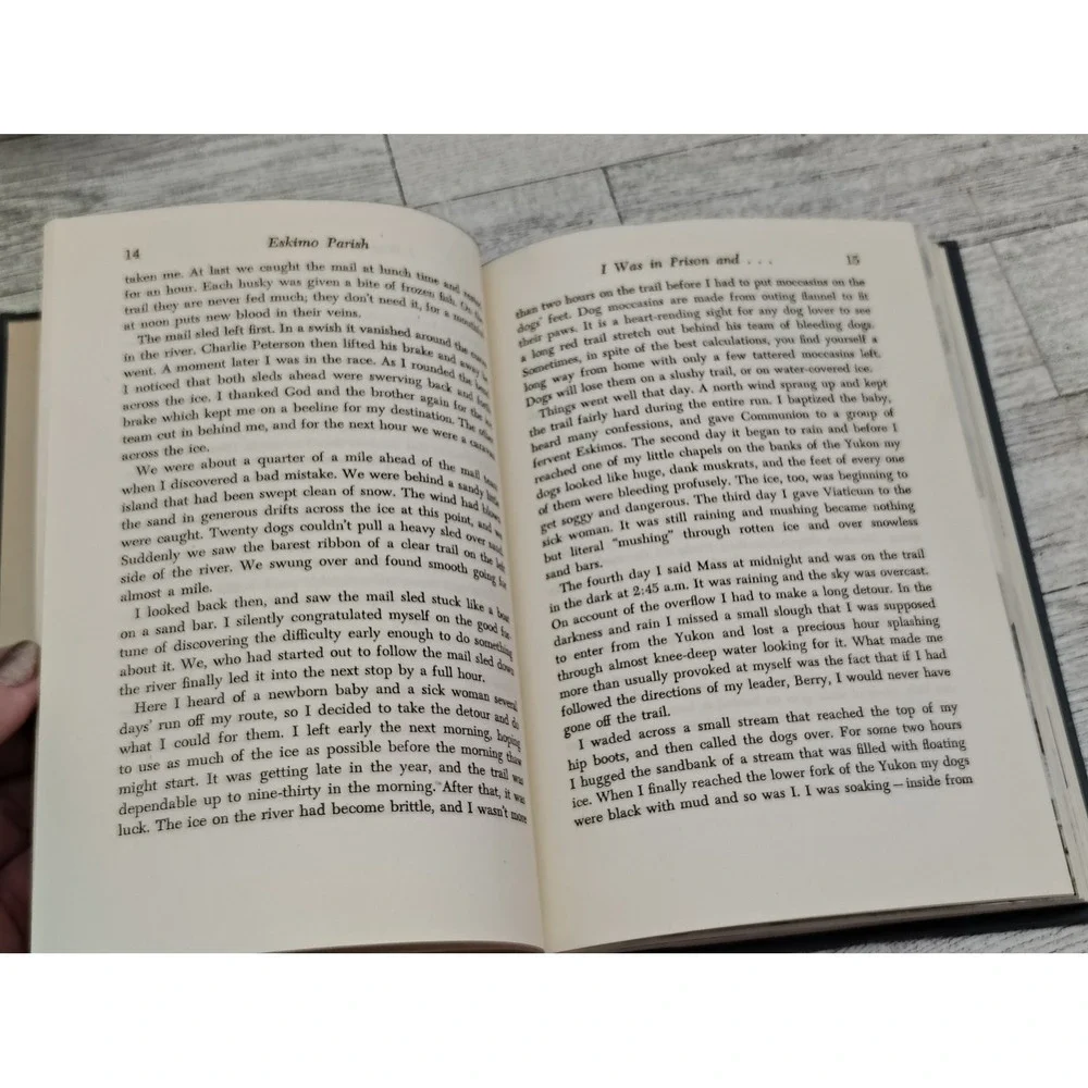 Eskimo Parish 1947 Paul‎ O'Connor HC Catholic Mission Memoir Alaska Igloo Church
